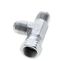 JIC T-koppeling UNF 7/8''-14 Binnendraad x Buitendraad Staal 350 bar (4917.5psi)