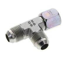 JIC T-koppeling UNF 3/4''-16 Binnendraad x Buitendraad Staal 350 bar (4917.5psi)