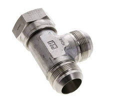 JIC T-koppeling UN 1-5/8''-12 Binnendraad x Buitendraad RVS 210 bar (2950.5psi)