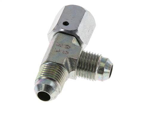 JIC T-koppeling UNF 1/2''-20 Binnendraad x Buitendraad Staal 350 bar (4917.5psi)