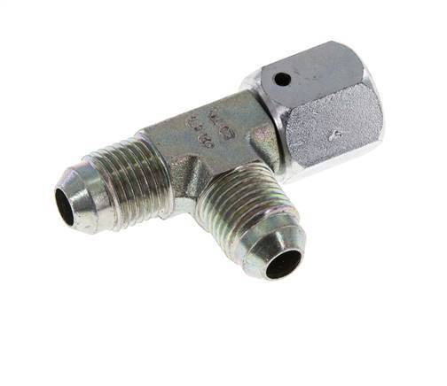 JIC T-koppeling UNF 1/2''-20 Binnendraad x Buitendraad Staal 350 bar (4917.5psi)