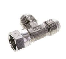 JIC T-koppeling UN 1-1/16''-12 binnendraad x buitendraad RVS 350 bar (4917.5psi)