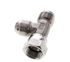 JIC T-koppeling UN 1-1/16''-12 binnendraad x buitendraad RVS 350 bar (4917.5psi)