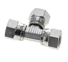 Jic T-Koppeling 1/2''-20 Binnendraad Staal 75bar