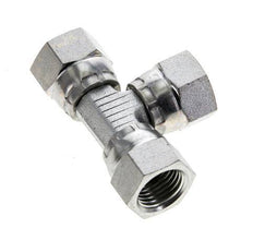Jic T-Koppeling 1/2''-20 Binnendraad Staal 75bar