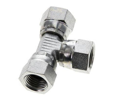 Jic T-Koppeling 1/2''-20 Binnendraad Staal 75bar
