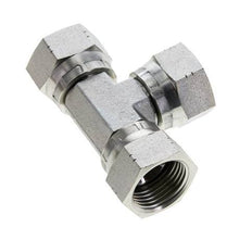 JIC Tee Fitting UN 1-1/16''-12 Female Steel 210bar (2950.5psi)