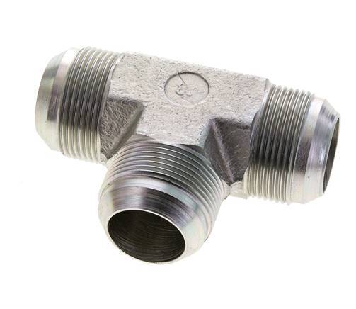 JIC Tee Fitting UN 1-5/8''-12 Male Steel 140bar (1967.0psi)
