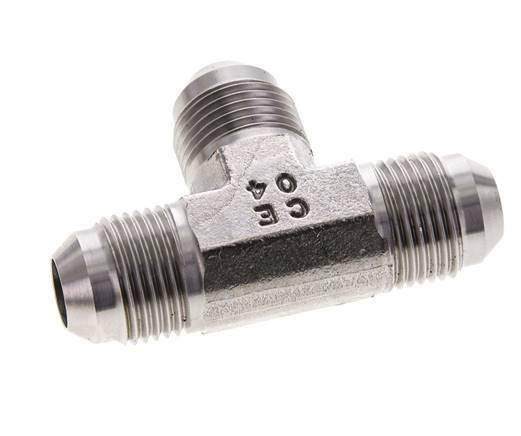 JIC Tee Fitting UNF 3/4''-16 Male Stainless steel 275bar (3863.75psi)