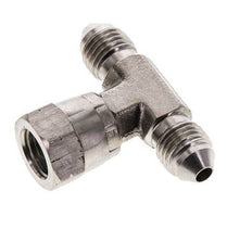 JIC T-koppeling UNF 7/16''-20 Buitendraad x Binnendraad RVS 350 bar (4917.5psi)