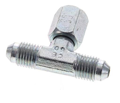 JIC T-koppeling UNF 7/16''-20 Buitendraad x Binnendraad Staal 350 bar (4917.5psi)