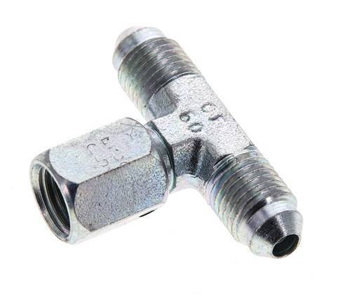JIC T-koppeling UNF 7/16''-20 Buitendraad x Binnendraad Staal 350 bar (4917.5psi)