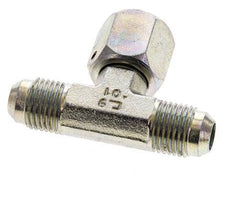 JIC T-koppeling UNF 9/16''-18 Buitendraad x Binnendraad Staal 350 bar (4917.5psi)