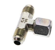 JIC T-koppeling UNF 9/16''-18 Buitendraad x Binnendraad Staal 350 bar (4917.5psi)