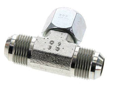 JIC T-koppeling UN 1-1/16''-12 Buitendraad x Binnendraad Staal 350 bar (4917.5psi)