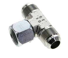JIC T-koppeling UN 1-1/16''-12 Buitendraad x Binnendraad Staal 350 bar (4917.5psi)