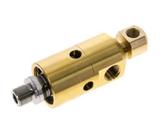 2-Way Rotary Joint G1/4'' - G3/8'' Male x Female Brass 50bar (702.5psi)