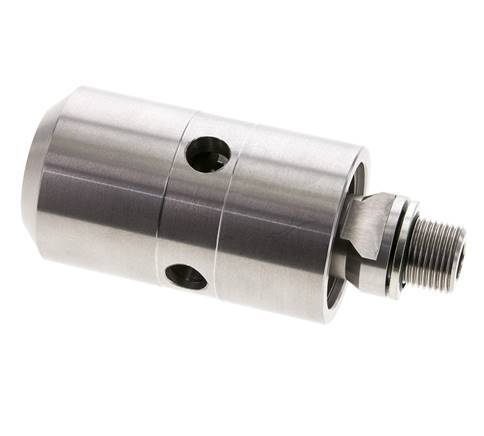Draaidoorvoer G3/8" Binnendraad X G3/8" Buitendraad RVS 50bar