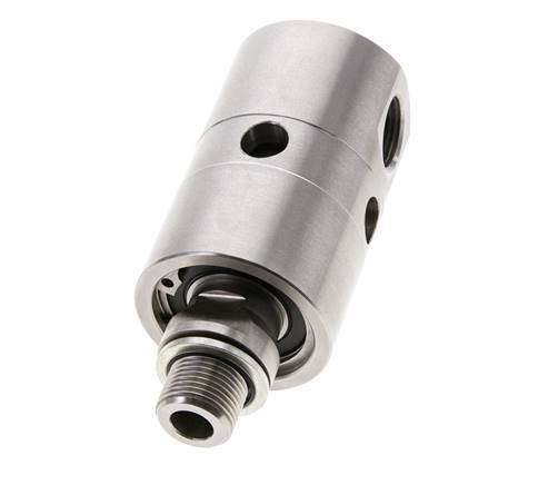 Draaidoorvoer G3/8" Binnendraad X G3/8" Buitendraad RVS 50bar