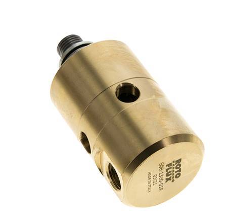 Draaidoorvoer G1/4'' Binnendraad X G1/4'' Buitendraad Messing 50bar