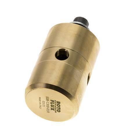 Draaidoorvoer G1/4'' Binnendraad X G1/4'' Buitendraad Messing 50bar