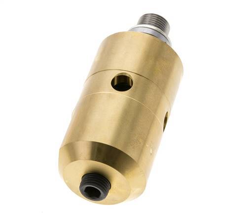 Draaidoorvoer G3/8'' Binnendraad X G3/8'' Buitendraad Linkshandig Messing 50bar
