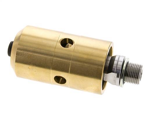 Draaidoorvoer G3/8'' Binnendraad X G3/8'' Buitendraad Linkshandig Messing 50bar