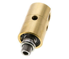 Draaidoorvoer G3/8'' Binnendraad X G3/8'' Buitendraad Linkshandig Messing 50bar