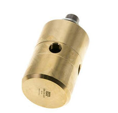Draaidoorvoer G1/4'' Binnendraad X G1/4'' Buitendraad Messing 50bar Schurende Middelen