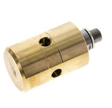 Draaidoorvoer G1/4'' Binnendraad X G1/4'' Buitendraad Messing 50bar Schurende Middelen