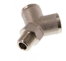 Y Fitting R1/8'' Male x G1/8'' Female nickel-plated 16bar (224.8psi) [5 Pieces]