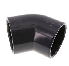 PVC 45deg Elbow Fitting Socket 75x88mm