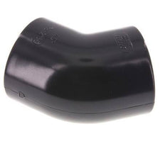 PVC 45deg Elbow Fitting Socket 75x88mm