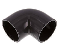 PVC 90deg Elbow Fitting Socket 63x74mm [2 Pieces]