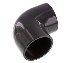 PVC 90deg Elbow Fitting Socket 63x74mm [2 Pieces]