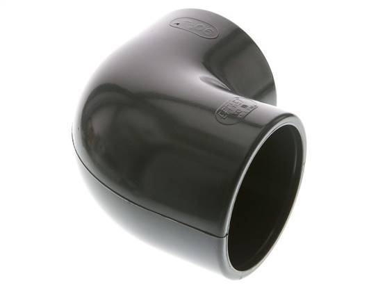 PVC 90deg Elbow Fitting Socket 90x105mm