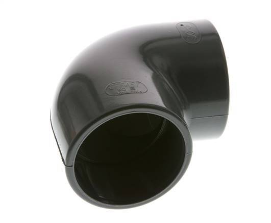 PVC 90deg Elbow Fitting Socket 90x105mm