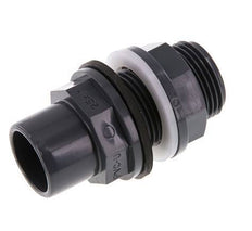 PVC Bulkhead Fitting Socket 25x32mm