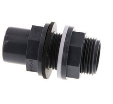 PVC Bulkhead Fitting Socket 25x32mm