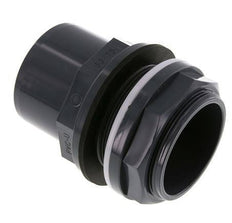 PVC Bulkhead Fitting Socket 63x75mm