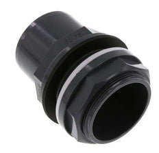 PVC Bulkhead Fitting Socket 63x75mm