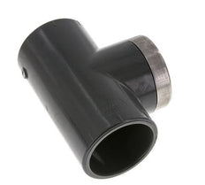 PVC Tee Fitting Female Socket 50mm x Female Rp1-1/2''