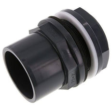 PVC Bulkhead Fitting Socket 75x90mm