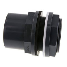 PVC Bulkhead Fitting Socket 75x90mm