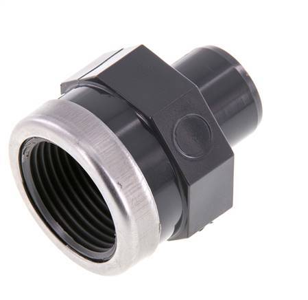 PVC Fitting Male Socket 20mm x Female Rp 3/4'' [2 Pieces]