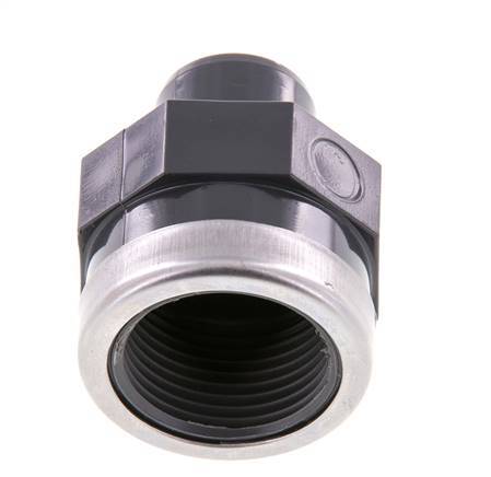 PVC Fitting Male Socket 20mm x Female Rp 3/4'' [2 Pieces]