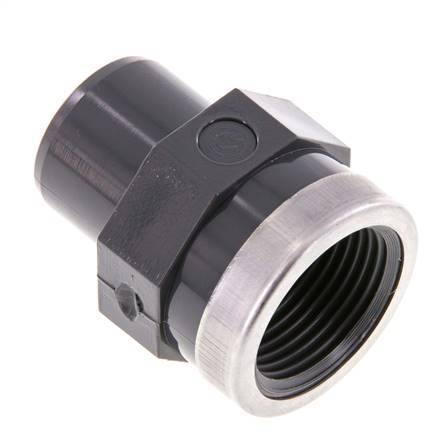 PVC Fitting Male Socket 25mm x Female Rp 3/4'' [2 Pieces]