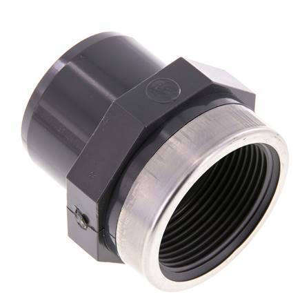 PVC Fitting Male Socket 50mm x Female Rp 1-1/2''