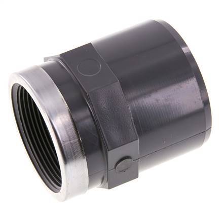 PVC Fitting Male Socket 75mm x Female Rp 2''