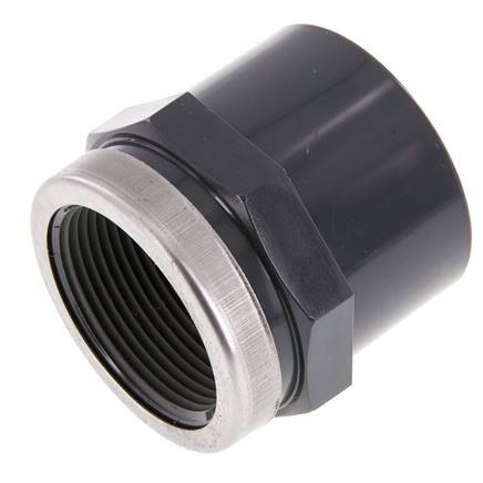 PVC Fitting Female Socket 50mm x Female Rp 1-1/2''